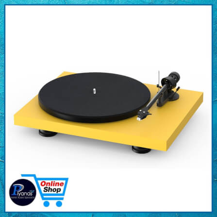 เครื่องเล่นแผ่นเสียง PROJECT : DEBUT CARBON EVO (พร้อมหัวเข็ม ORTOFON รุ่น 2M RED) (SATIN YELLOW)_1